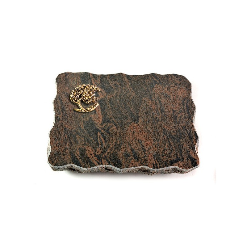 Grabplatte Barap Pure Baum 1 (Bronze)