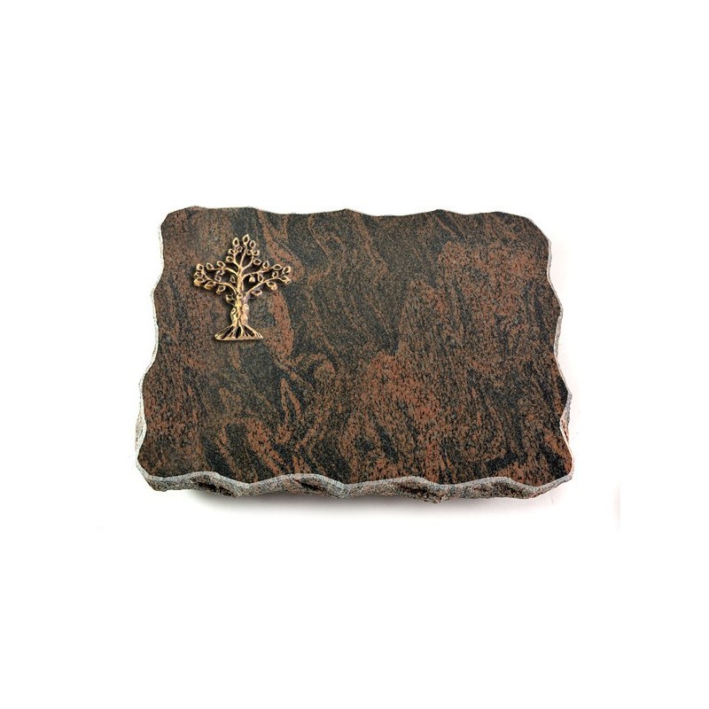 Grabplatte Barap Pure Baum 2 (Bronze)