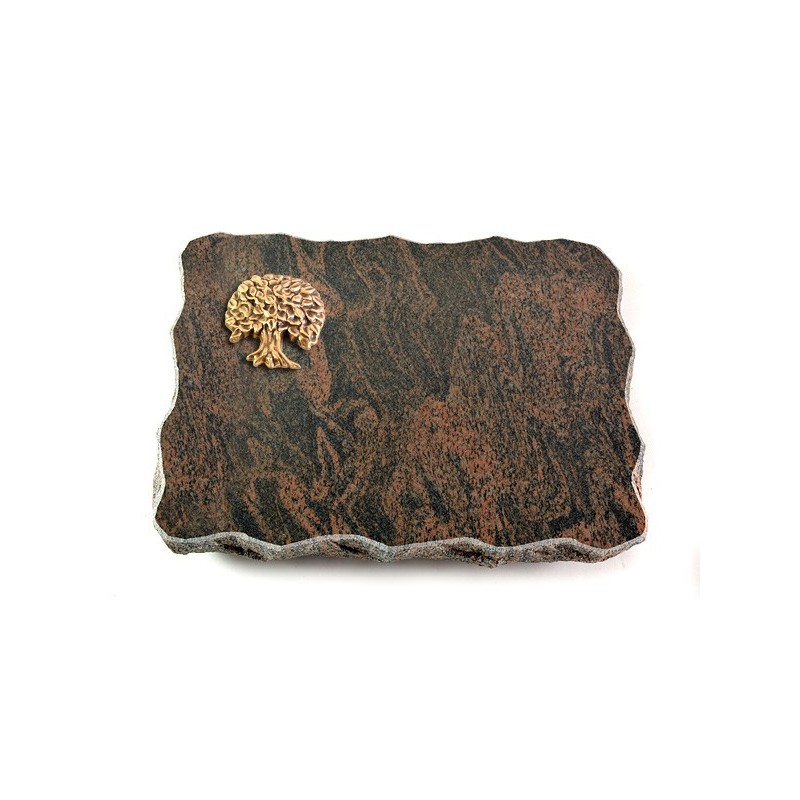 Grabplatte Barap Pure Baum 3 (Bronze)