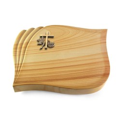 Grabkissen Eterna/Woodland Kreuz 1 (Bronze)