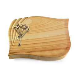 Grabkissen Eterna/Woodland Lilie (Bronze)