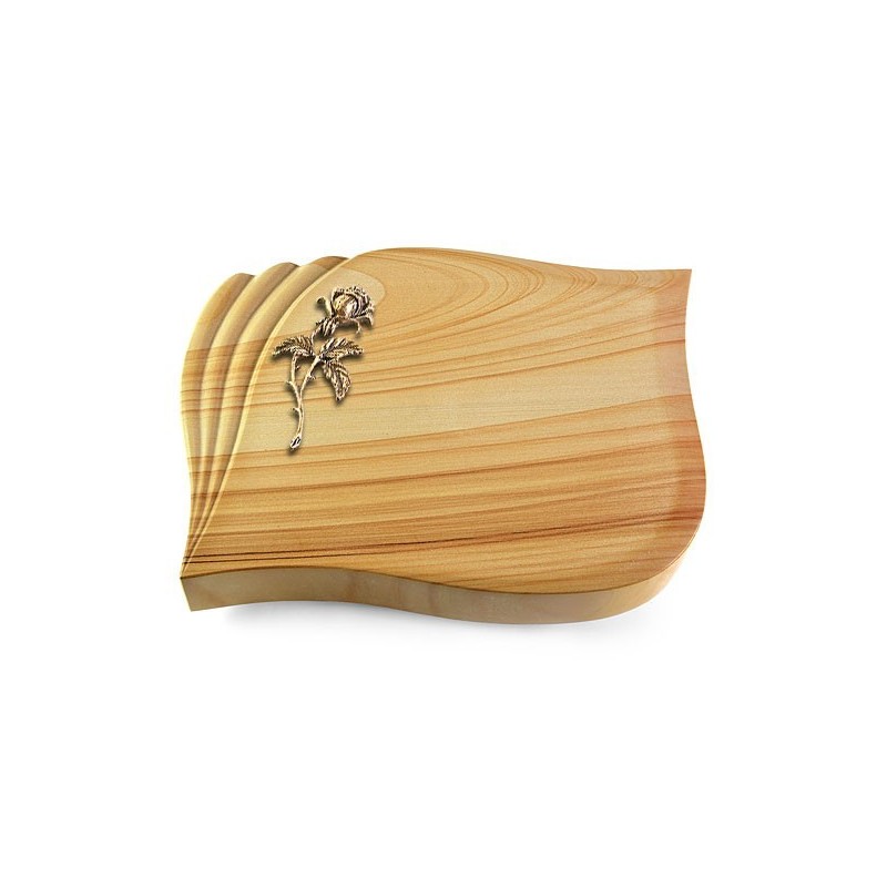 Grabkissen Eterna/Woodland Rose 2 (Bronze)