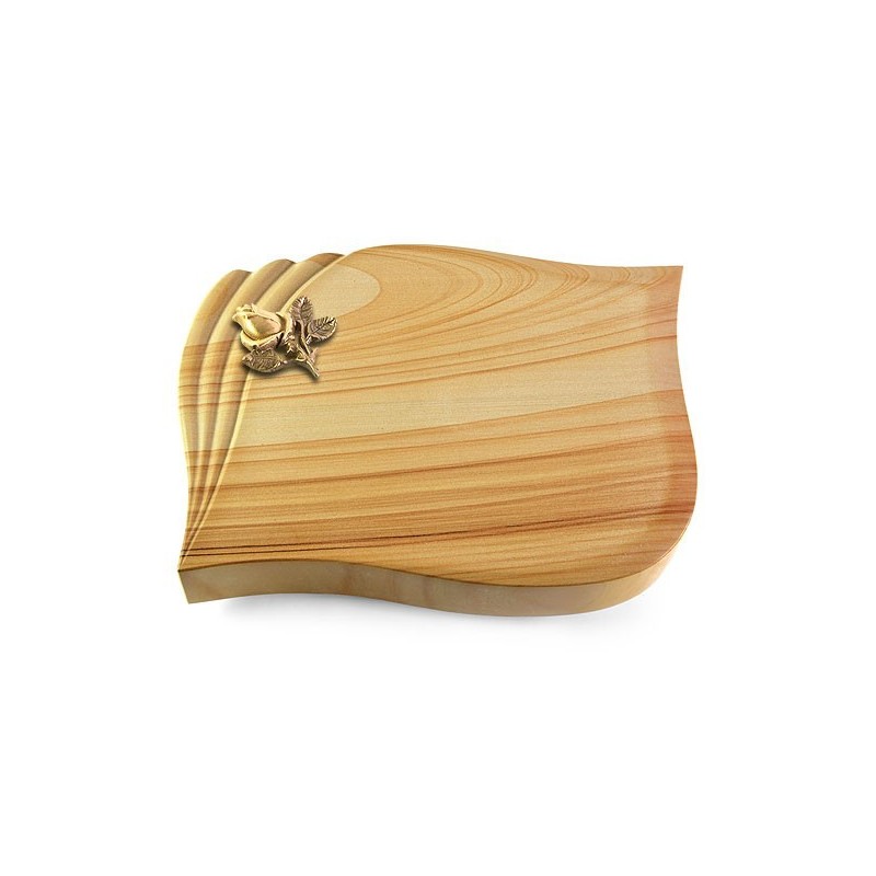 Grabkissen Eterna/Woodland Rose 3 (Bronze)