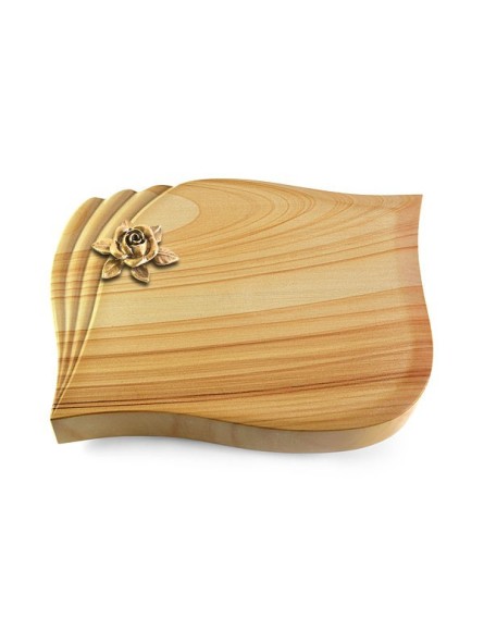 Grabkissen Eterna/Woodland Rose 4 (Bronze)