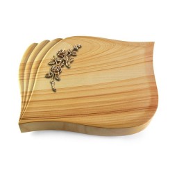 Grabkissen Eterna/Woodland Rose 5 (Bronze)