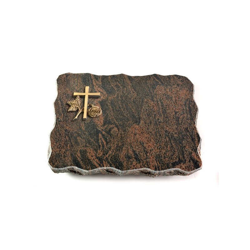 Grabplatte Barap Pure Kreuz 1 (Bronze)