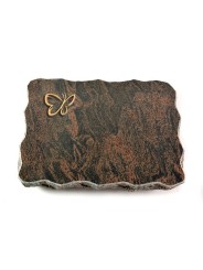 Grabplatte Barap Pure Papillon (Bronze)