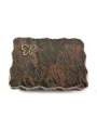 Grabplatte Barap Pure Papillon (Bronze)