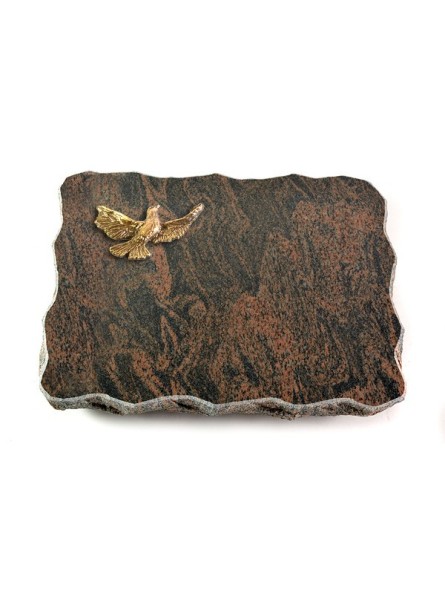 Grabplatte Barap Pure Taube (Bronze)