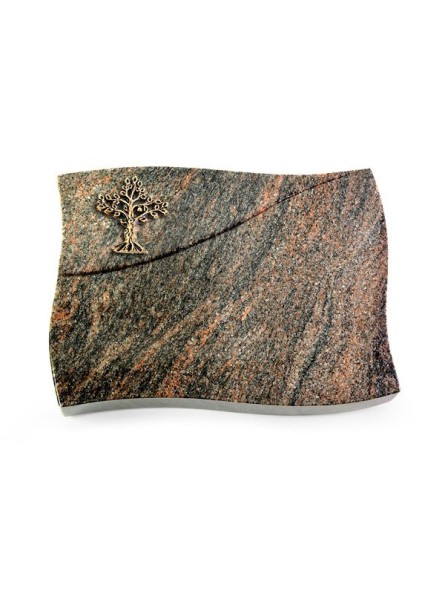 Grabkissen Firenze/Himalaya Baum 2 (Bronze)