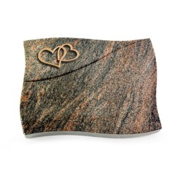 Grabkissen Firenze/Himalaya Herzen (Bronze)