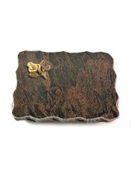 Grabplatte Barap Pure Rose 3 (Bronze)