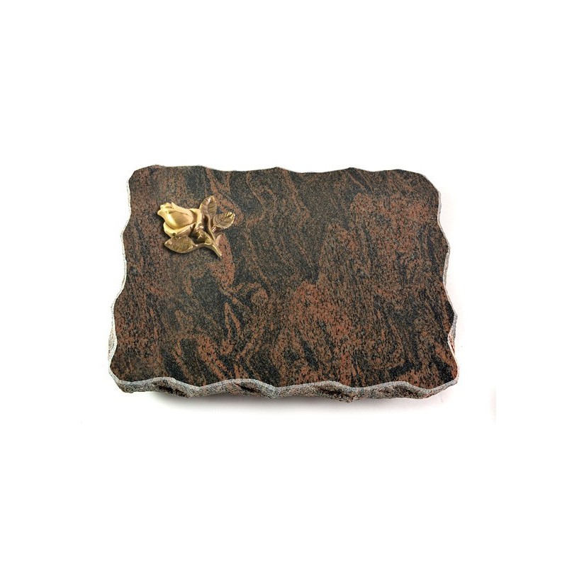 Grabplatte Barap Pure Rose 3 (Bronze)