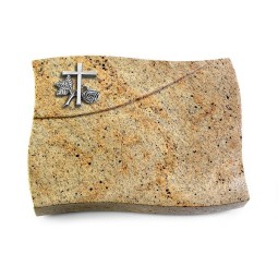 Grabkissen Firenze/Kashmir Kreuz 1 (Alu)