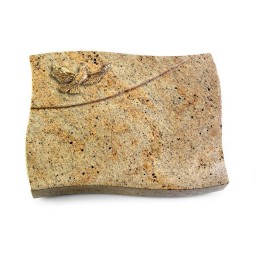 Grabkissen Firenze/Kashmir Taube (Bronze)