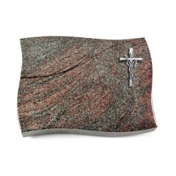 Grabkissen Firenze/Paradiso Kreuz/Ähren (Alu)