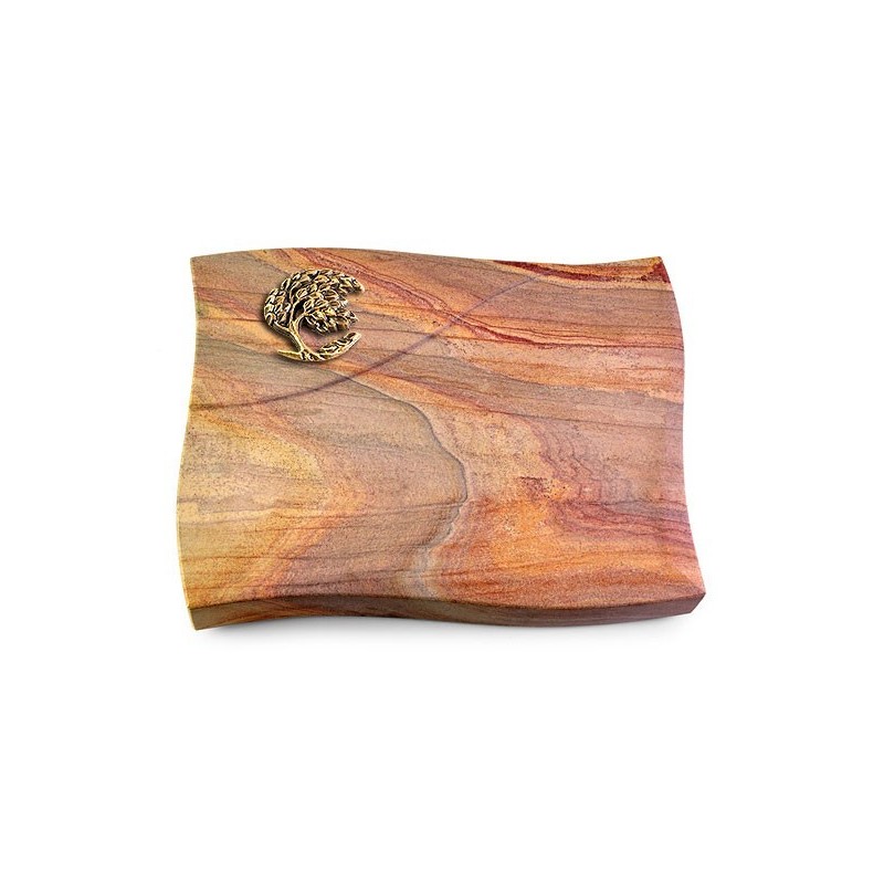 Grabkissen Firenze/Rainbow Baum 1 (Bronze)