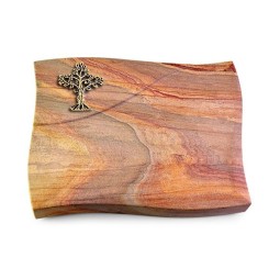 Grabkissen Firenze/Rainbow Baum 2 (Bronze)