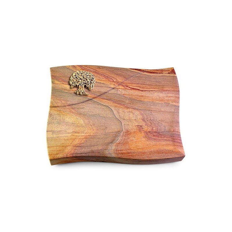 Grabkissen Firenze/Rainbow Baum 3 (Bronze)