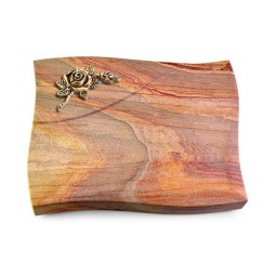 Grabkissen Firenze/Rainbow Rose 1 (Bronze)