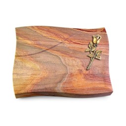 Grabkissen Firenze/Rainbow Rose 8 (Bronze)