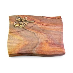 Grabkissen Firenze/Rainbow Rose 11 (Bronze)