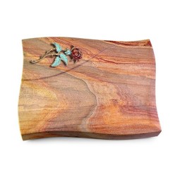 Grabkissen Firenze/Rainbow Rose 2 (Color)