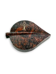 Grabkissen Folia/Aruba Baum 2 (Bronze)