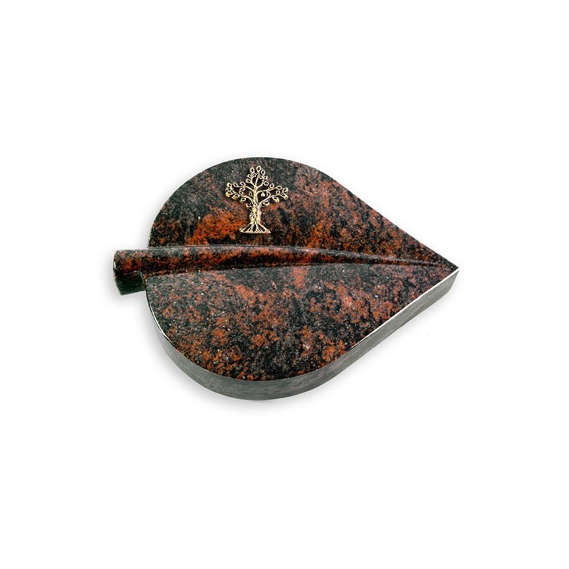 Grabkissen Folia/Aruba Baum 2 (Bronze)