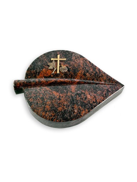 Grabkissen Folia/Aruba Kreuz 1 (Bronze)