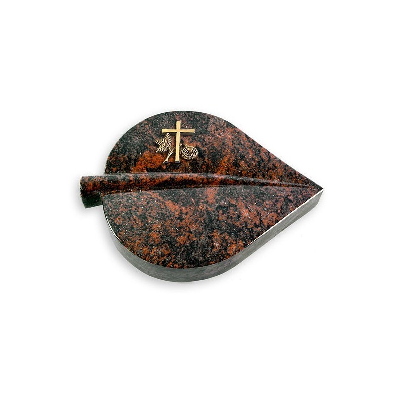 Grabkissen Folia/Aruba Kreuz 1 (Bronze)