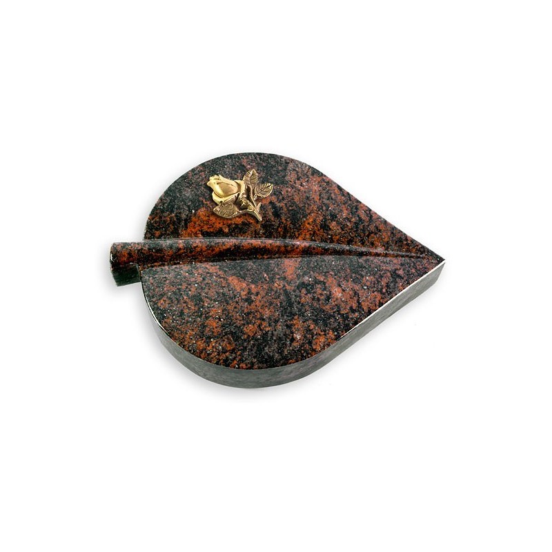 Grabkissen Folia/Aruba Rose 3 (Bronze)