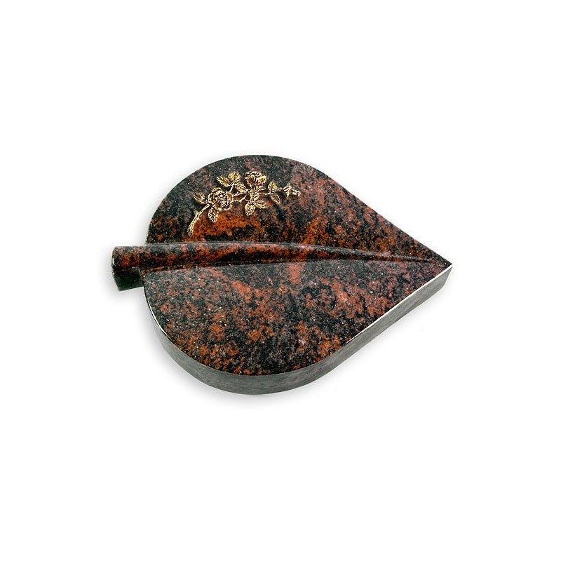 Grabkissen Folia/Aruba Rose 5 (Bronze)