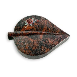 Grabkissen Folia/Aruba Rose 1 (Color)