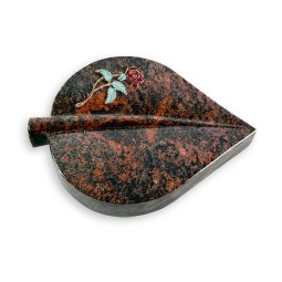 Grabkissen Folia/Aruba Rose 2 (Color)