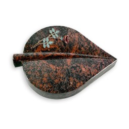 Grabkissen Folia/Aruba Rose 4 (Color)