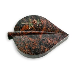 Grabkissen Folia/Aruba Rose 6 (Color)