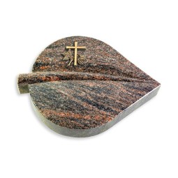 Grabkissen Folia/Himalaya Kreuz 1 (Bronze)