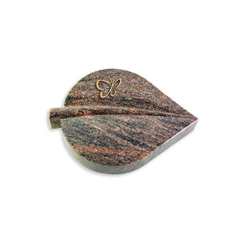Grabkissen Folia/Himalaya Papillon (Bronze)