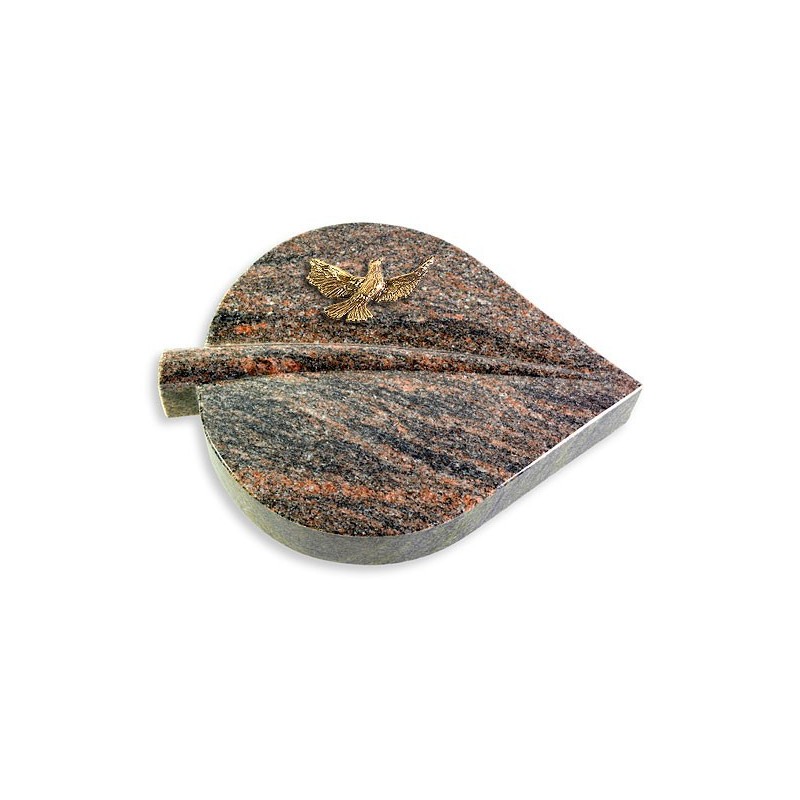 Grabkissen Folia/Himalaya Taube (Bronze)
