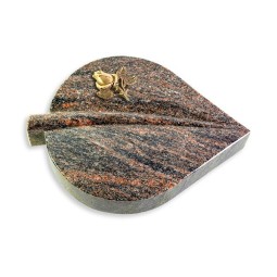 Grabkissen Folia/Himalaya Rose 3 (Bronze)