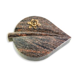 Grabkissen Folia/Himalaya Rose 4 (Bronze)