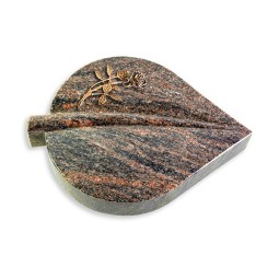 Grabkissen Folia/Himalaya Rose 6 (Bronze)