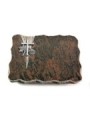 Grabplatte Barap Delta Kreuz 1 (Alu)