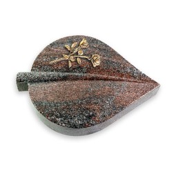 Grabkissen Folia/Paradiso Rose 10 (Bronze)