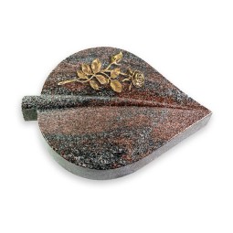 Grabkissen Folia/Paradiso Rose 13 (Bronze)