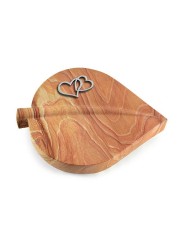 Grabkissen Folia/Rainbow Herzen (Alu)