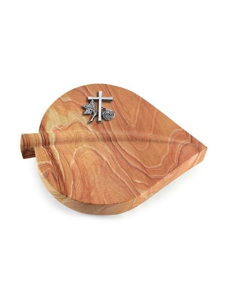 Grabkissen Folia/Rainbow Kreuz 1 (Alu)