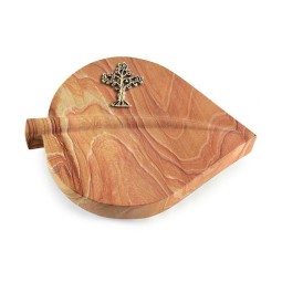 Grabkissen Folia/Rainbow Baum 2 (Bronze)
