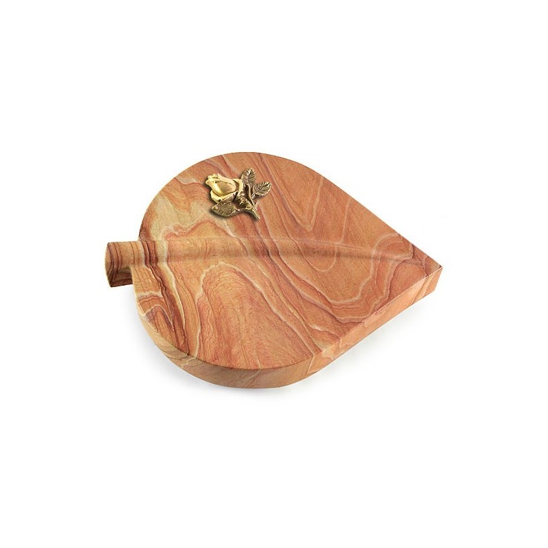 Grabkissen Folia/Rainbow Rose 3 (Bronze)